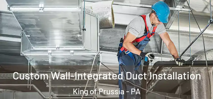  Custom Wall-Integrated Duct Installation King of Prussia - PA